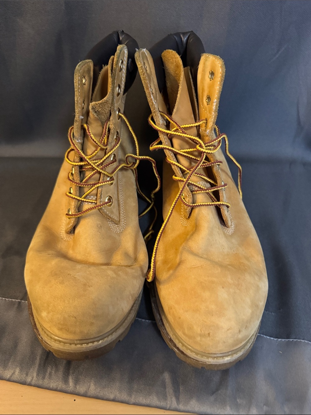Timberland Wheat/Suede Work Boots - Honey Tan